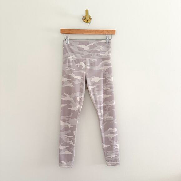 Athleta Elation 7/8 Tight Pull On Camo Print Activewear Leggings Gray XS - Picture 4 of 11